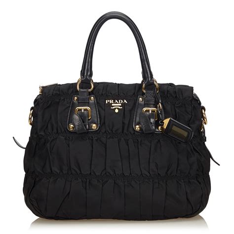 genuine leather women's prada bag|Prada vintage nylon bag.